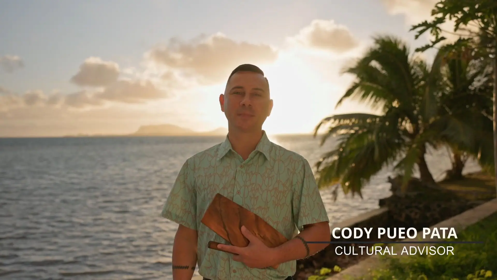 ハワイのアーティスト『ボゾさん』手作りパウ ハワイのアーティスト『ボゾさん』手作りパウ 【Pan Pacific